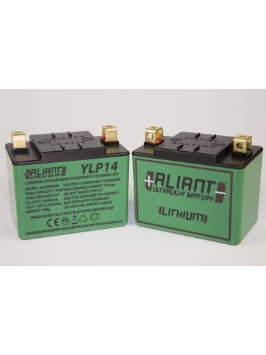 Aliant Ultralight YLP14 lithiumbattery Ready to use