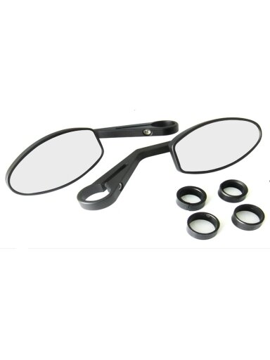 Hyper Bar End Mirrorpair Black