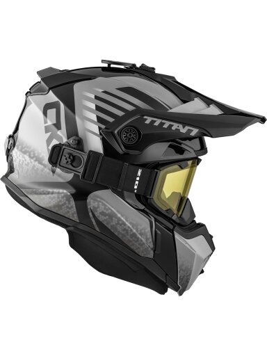 CKX Helmet + Goggles TITAN Avid Grey