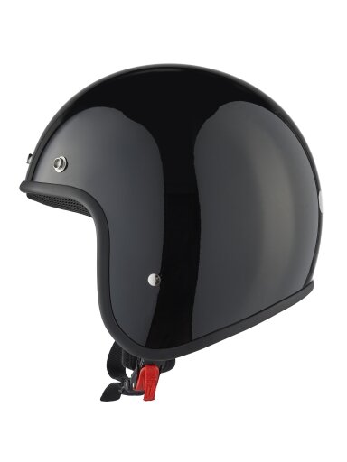 Snowpeople Basic Jet helmet, double visor, black