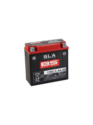 BS Battery 12N5.5-4A/4B (FA) SLA - Sealed & Activated