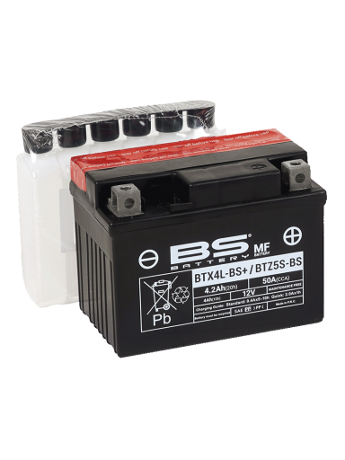 BS Battery BTX4L-BS+/BTZ5S-BS (cp) Maintenance Free