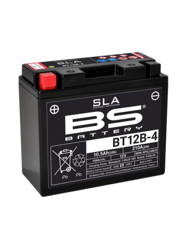 BS Battery BT12B-4 (FA) SLA - Sealed & Activated
