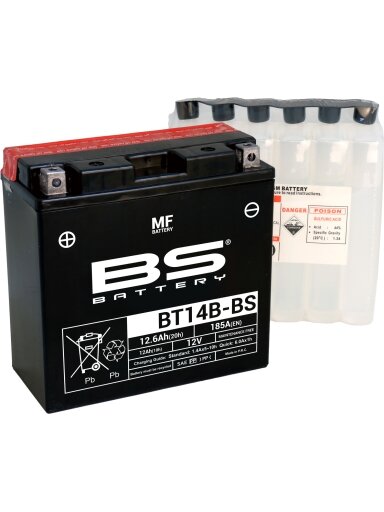 BS Battery BT14B-BS MF (cp) Maintenance Free