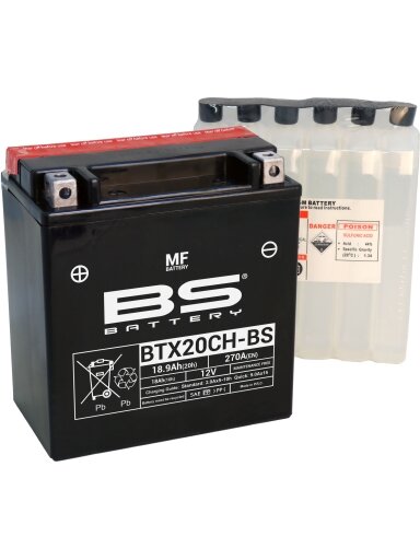 BS Battery BTX20CH-BS MF (cp) Maintenance Free