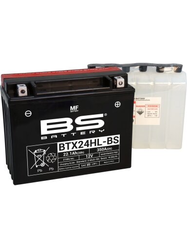 BS Battery BTX24HL-BS MF (cp) Maintenance Free