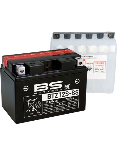 BS Battery BTZ12S-BS MF (cp) Maintenance Free