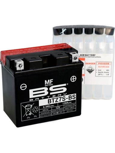 BS Battery BTZ7S-BS MF (cp) Maintenance Free