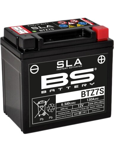 BS Battery BTZ7S (FA) SLA - Sealed & Activated