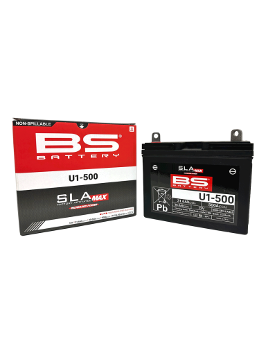 BS Battery U1-500 (FA) SLA MAX - Sealed & Activated