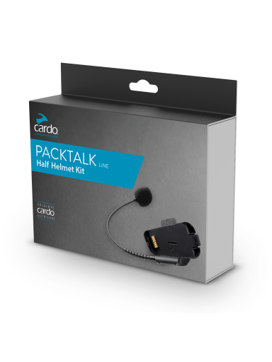 Cardo Packtalk Half Helmet Kit