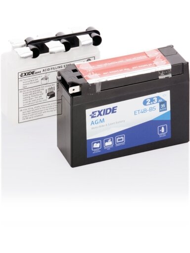 Exide battery ET4B-BS