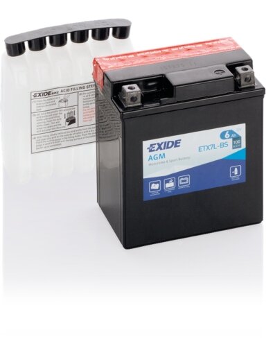 Exide battery ETX7L-BS