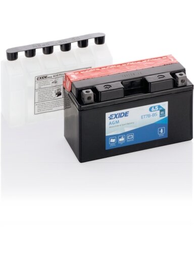 Exide battery ET7B-BS
