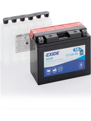 Exide battery ET12B-BS