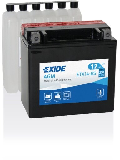 Exide battery ETX14-BS