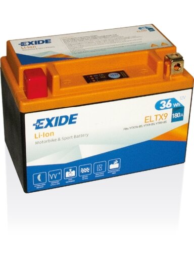 Exide battery Li-Ion ELTX9