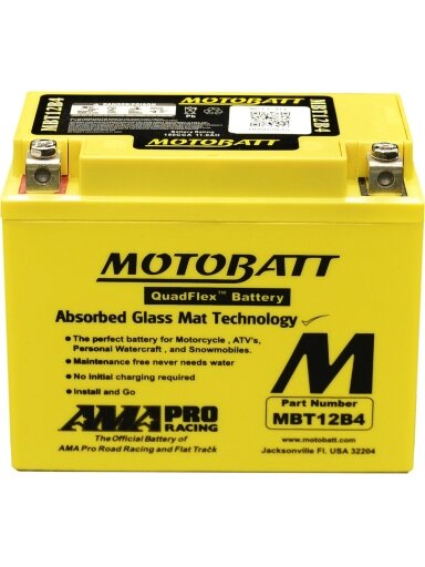 Motobatt MBT12B4 battery