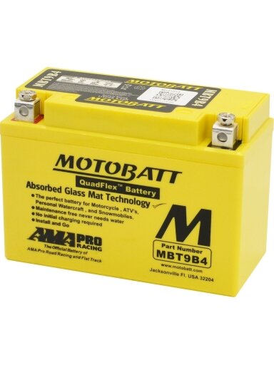 Motobatt MBT9B4 battery
