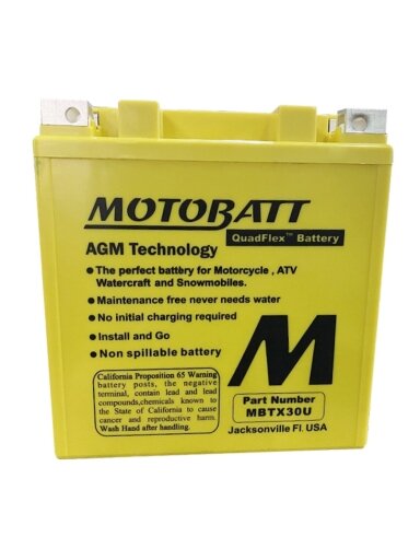 Motobatt MBTX30U battery