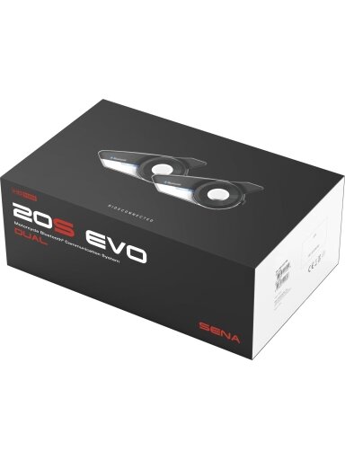 Sena 20S EVO BT with HD Speakers Duopack
