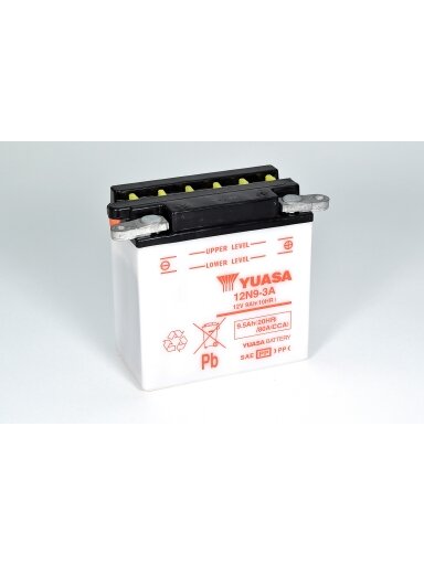 Yuasa Battery 12N9-3A (dc) no acid included (5)