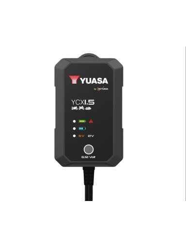 Yuasa Smart Charger YCX1.5 6/12V 1.5A