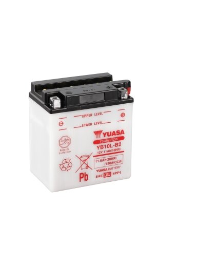 Yuasa BatteryYB10L-B2 (cp) with acidpack (4)