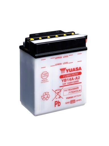 Yuasa Battery YB14A-A2 (cp) with acidpack (4)