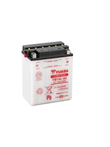 Yuasa Battery YB14L-A2 (cp) with acidpack (4)
