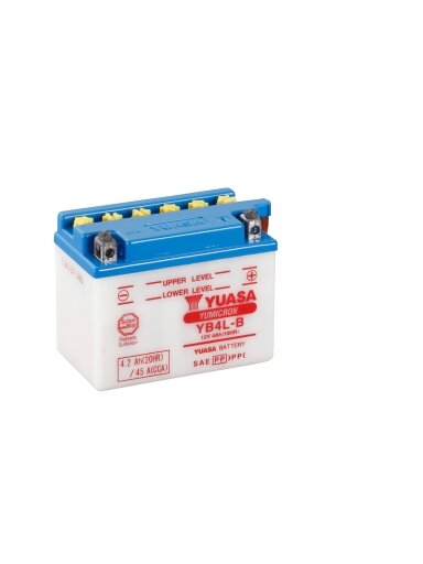 Yuasa Battery YB4L-B (cp) with acidpack (10)