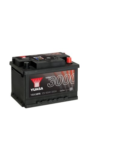 Yuasa YBX3075 12V 60Ah 550A SMF Battery Note: Pallet cargo (18)