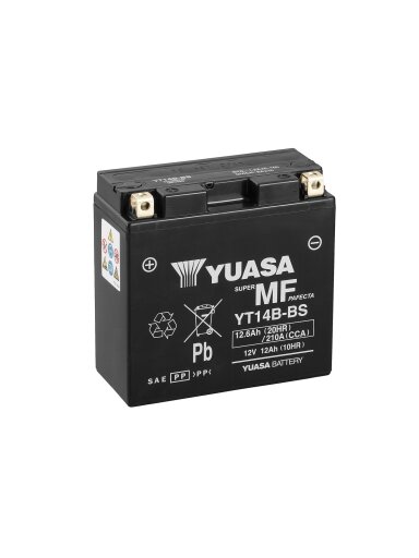 Yuasa Battery YT14B(WC) filled with acid (6)