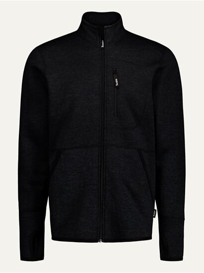 SVALA Merino Fleece Mid-layer jacket black SVALA Merino Fleece Mid-layer jacket black