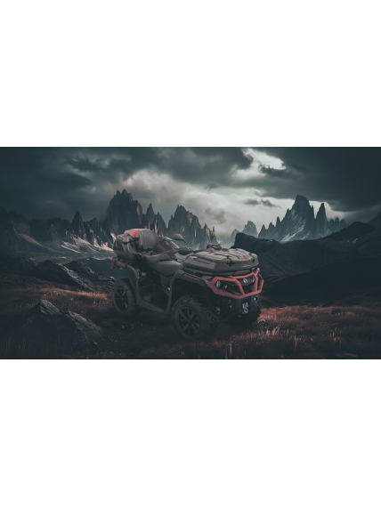 TESSERACT Atv Frontbox Can Am Outlander 650-1000 2 TESSERACT Atv Frontbox Can Am Outlander 650-1000 2