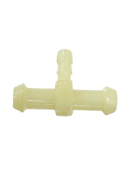 Sno-X T-fitting for primer without filter 3x6x6mm fuelhose Sno-X T-fitting for primer without filter 3x6x6mm fuelhose