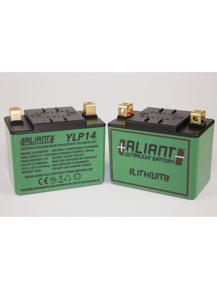 Aliant Ultralight YLP14 lithiumbattery Ready to use