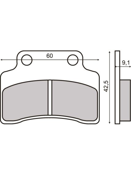 Brake pads Front 1
