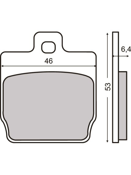 Brake pads Front / Rear 1 Brake pads Front / Rear 1