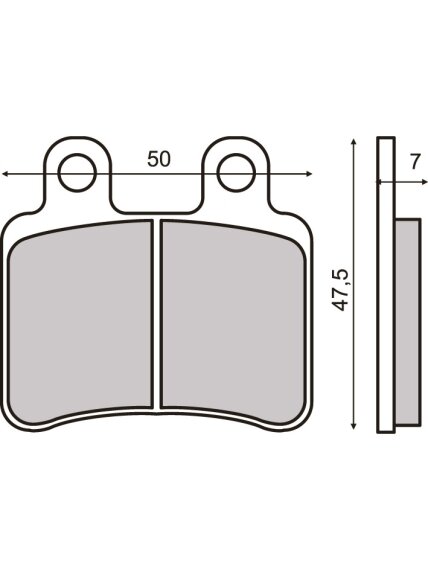 Brake pads Rear 1 Brake pads Rear 1