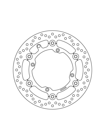 Brembo Serie Oro brakedisc floating Brembo Serie Oro brakedisc floating