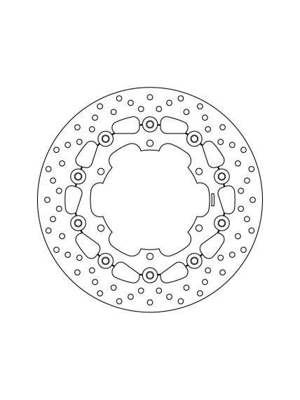 Brembo Serie Oro brakedisc floating Brembo Serie Oro brakedisc floating