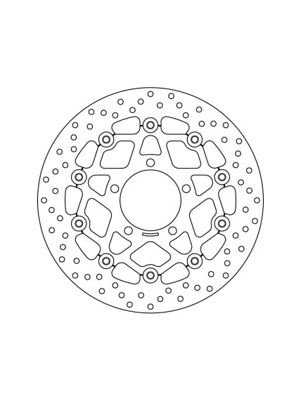 Brembo Serie Oro brakedisc floating Brembo Serie Oro brakedisc floating