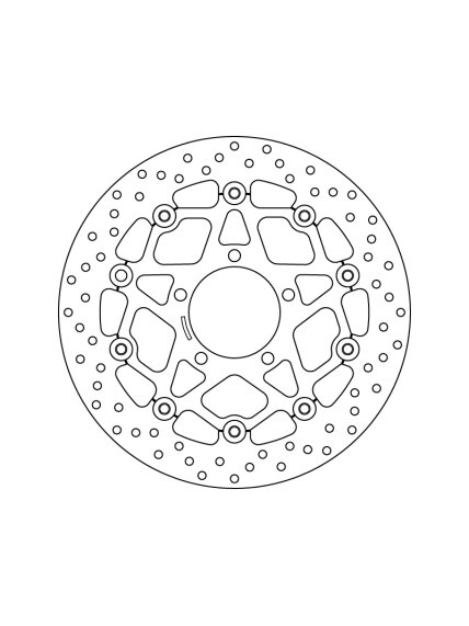 Brembo Serie Oro brakedisc floating Brembo Serie Oro brakedisc floating