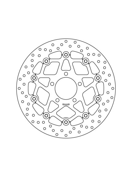 Brembo Serie Oro brakedisc floating Brembo Serie Oro brakedisc floating