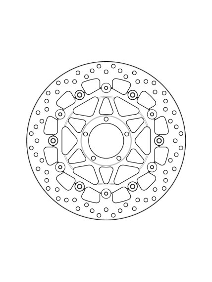 Brembo Serie Oro brakedisc floating Brembo Serie Oro brakedisc floating