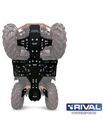 Rival Skidplate kit plastic 8mm Odes Patchcross 650 850 1000 2025- Rival Skidplate kit plastic 8mm Odes Patchcross 650 850 1000 2025-