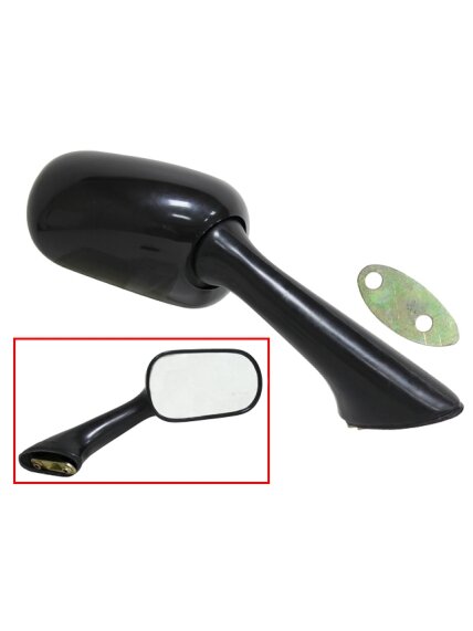 Hyper mirror Left Black Hyper mirror Left Black