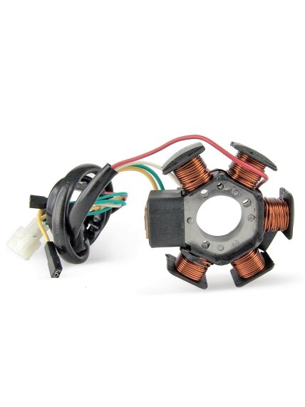 Tec-X Stator Ducati-model Minarelli AM6 / Derbi motor EBE EBS D50B Tec-X Stator Ducati-model Minarelli AM6 / Derbi motor EBE EBS D50B