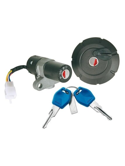 Ignition switch & Lock set MBK X-Limit 07-11 / Yamaha DT 50 R X 07-11 Ignition switch & Lock set MBK X-Limit 07-11 / Yamaha DT 50 R X 07-11